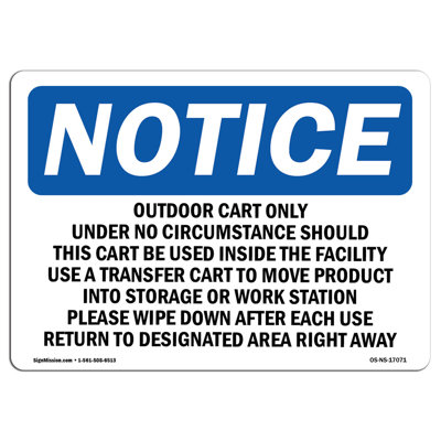 Heavy Duty Sign
