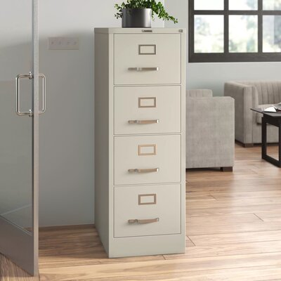 Fortress 4-Drawer Vertical Filing Cabinet -  Lorell, 60197