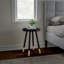 Table d'appoint moderne avec plateau, noir-1041369854