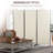 6' 3 Panel Room Divider