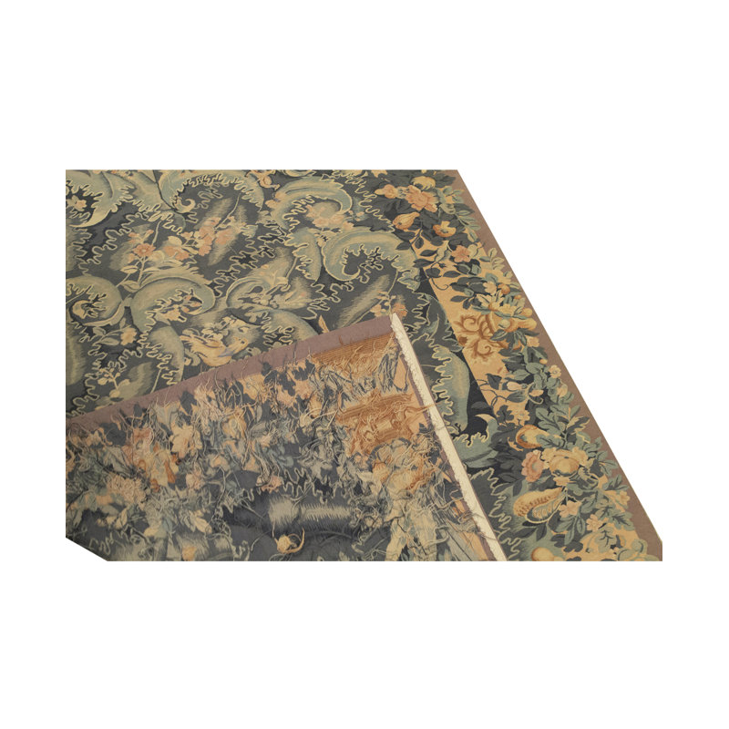 Wool Floral Area Rug