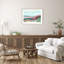 «Rhythm of colours» par Andrea Mejia, reproduction d'art encadrée sur bois-2098882509