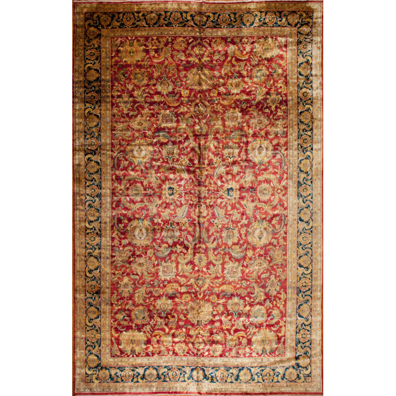 Golden Age Hand Knotted Wool Area Rug, Rectangle  16' x 25'