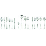 Italia 113 - Piece Stainless Steel Flatware Set - Service for 12