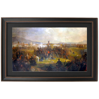 Battle Of Cedar Creek By Julian Scott
