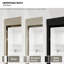 60 po Susurrus X P 76 po H Porte de douche coulissante semi-sans cadre avec verre transparent-107613042