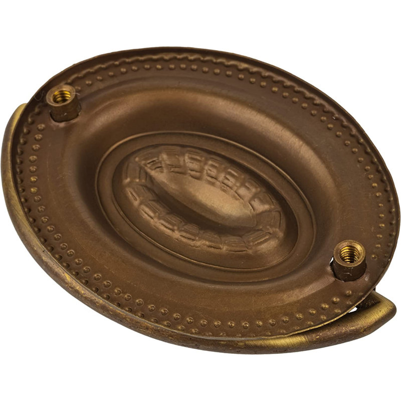 Poignée à tirer en laiton antique Heppleblanc (entraxe: 2 1/2 po), 2"