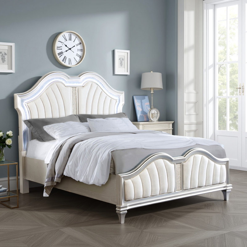 Kaleeyah Wingback Bed