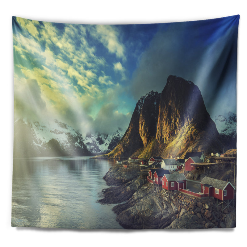 Polyester Tapestry, 32" H x 39" W
