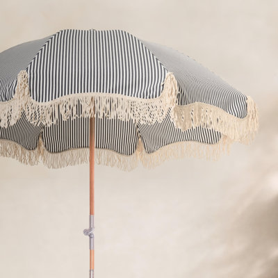 72'' Striped Outdoor Beach Umbrella