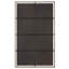 Amina Metal Rectangle Wall Mirror