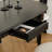 Solid Oak Dining Table with Multiple Highlights.-1482510372