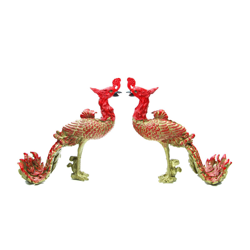 Ensemble de 2 figurines Crimson Phoenixes