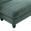 Canapé modulaire en L de 83 po avec canapé L 83 po avec amplement d'espace de rangement, repose-pieds mobile et six coussins décoratifs pour le salon-1646028148