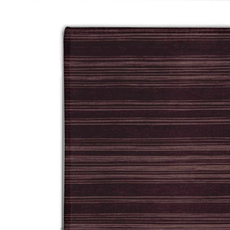 Tapis intérieur / extérieur rouge HorizontalStripes, Rectangle 4pi x 6 pi
