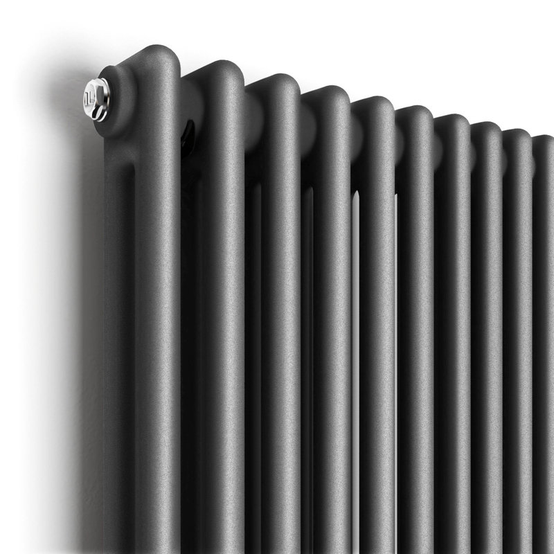 Diredra Vertical Designer Radiator, 1800mm H x 380mm W x 70mm D