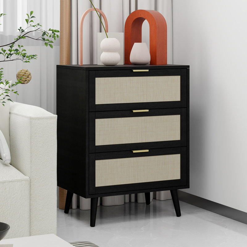 Avry 3 Drawer Storage Drawer