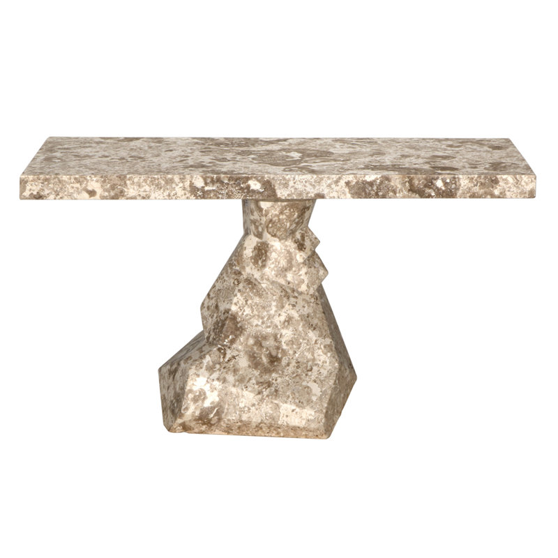 Tilden Console, Marble, White