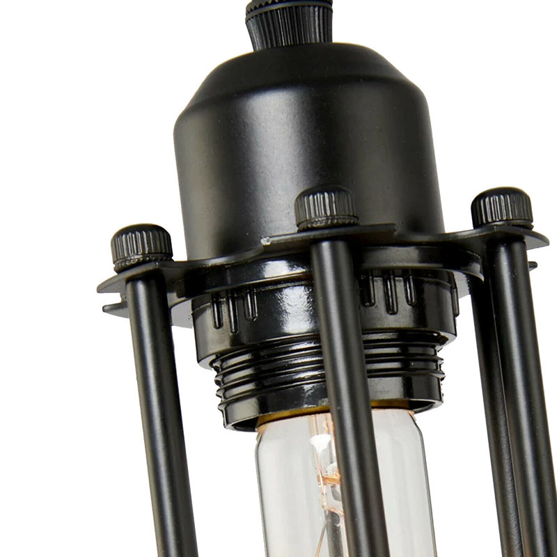 Paislee 1 - Light Black Pendant