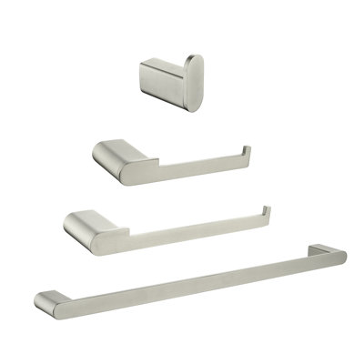 4 - Piece Bathroom Hardware Set