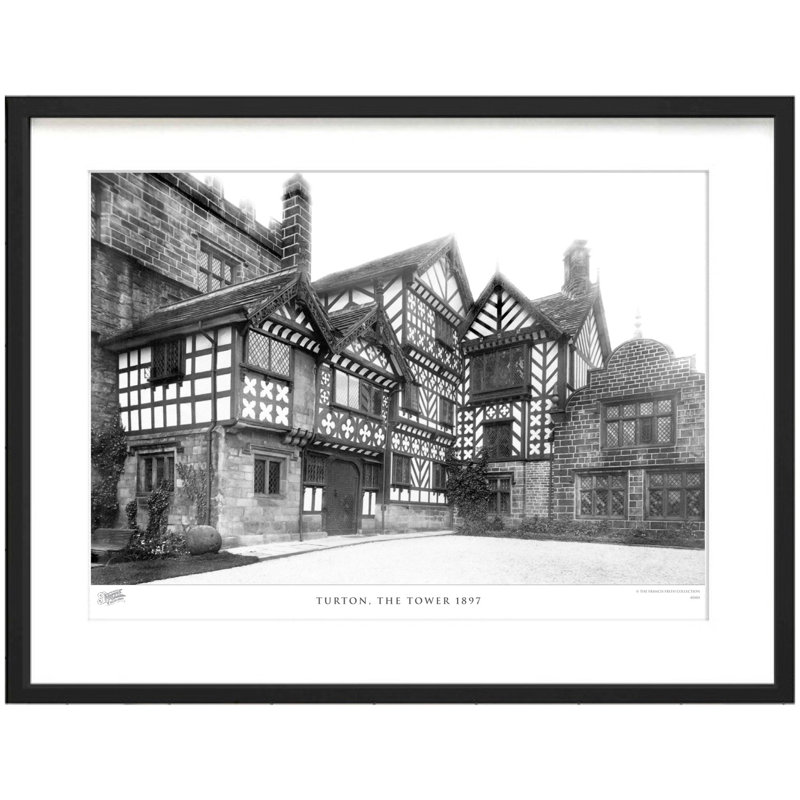 Turton, The Tower 1897 - Single Picture Frame Print, 60cm H x 80cm W x 2.3cm D