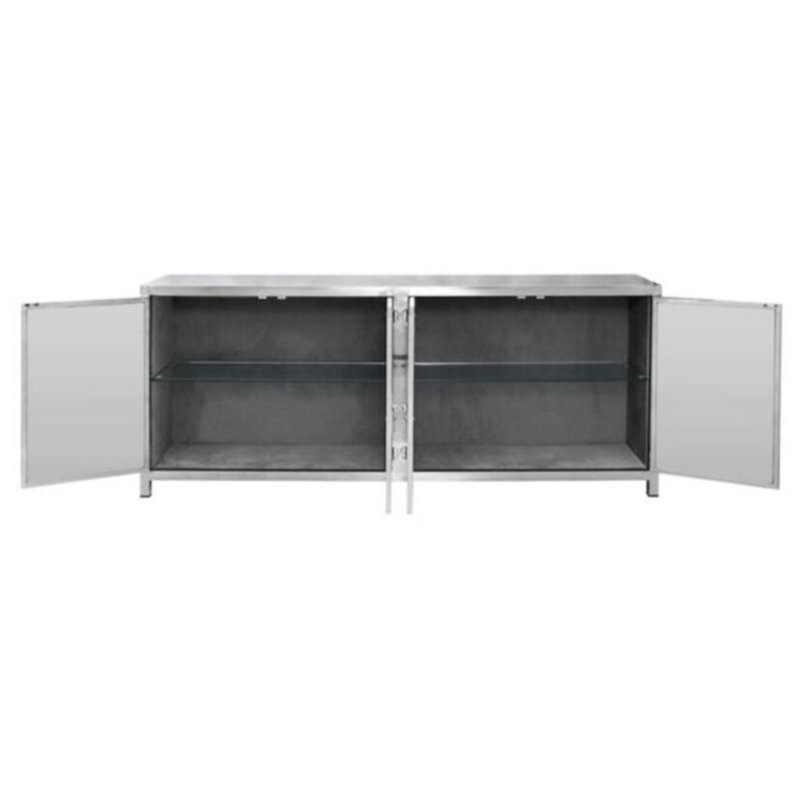 Canon 86 " W Stainless Steel Sideboard