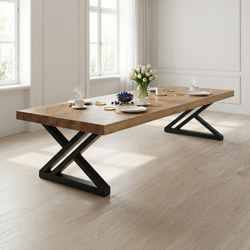 Dameron de style industriel, 29.53"H x 78.74"L x 35.43"W