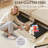 Eleen 5-piece 112.6"W Chenille Modular Sectional, Seat Underneath Storage Basket, 2 Storage Ottomans-1120723789