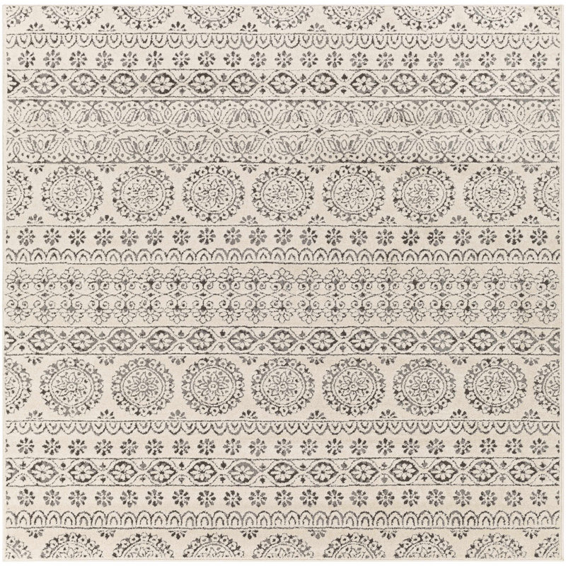 Batty Floral Indoor Rug, Rectangle 7'10" x 10'2"