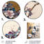 Art mural multicolore oiseaux sur prunier en fleurs-1279725284