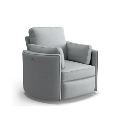 Power Swivel Barrel Recliner by Birch Lane