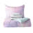 Dream Factory  Pink/Teal/Purple Microfiber Reversible Modern & Contemporary Comforter Set-1123140539