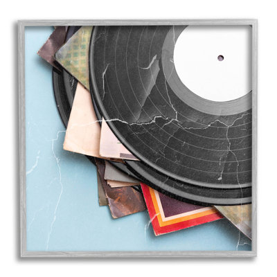 " Vintage Music Vinyl Records " by Kim Allen