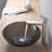 Glass Circular Vessel Bathroom Sink-10363220
