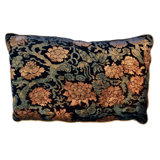 Chinese Branch 2 Velvet Rectangular Pillow Cover