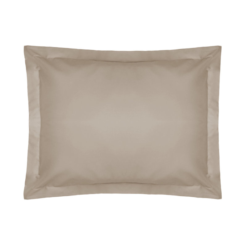 Pima Cotton 100% Cotton Pillowcase, Oxford, Walnut