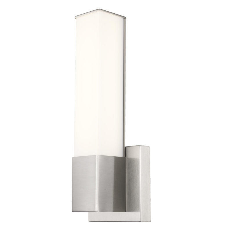 Mur intérieur 14 po Asela, Nickel brossé