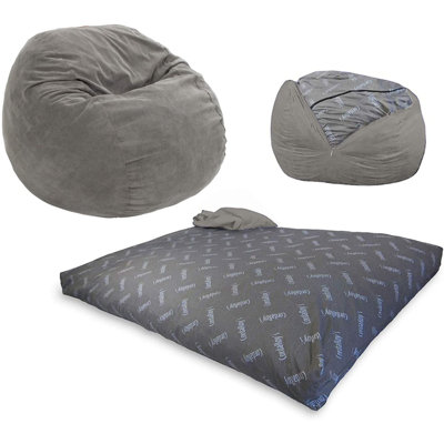 CordaRoy's Corduroy Convertible Bean Bag Chair