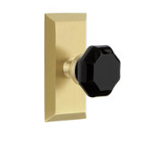 Grandeur Concealed Screw Mechanism Geometric Knob with Rectangle Rosette