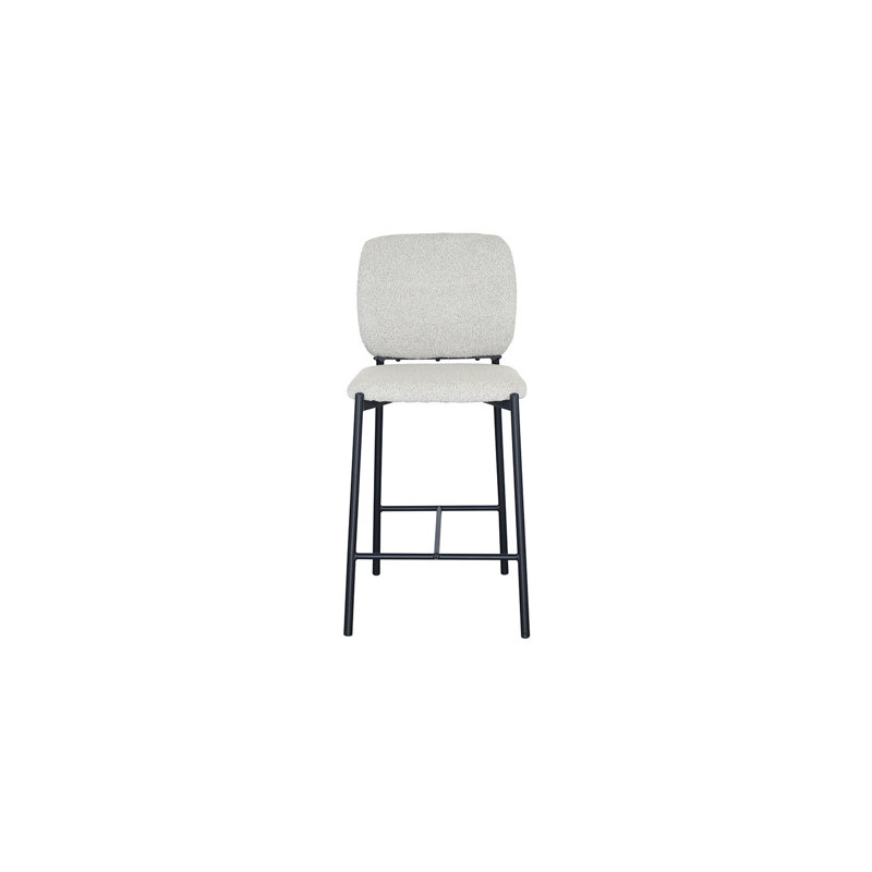 Vallonia Upholstered Counter Stool, Beige