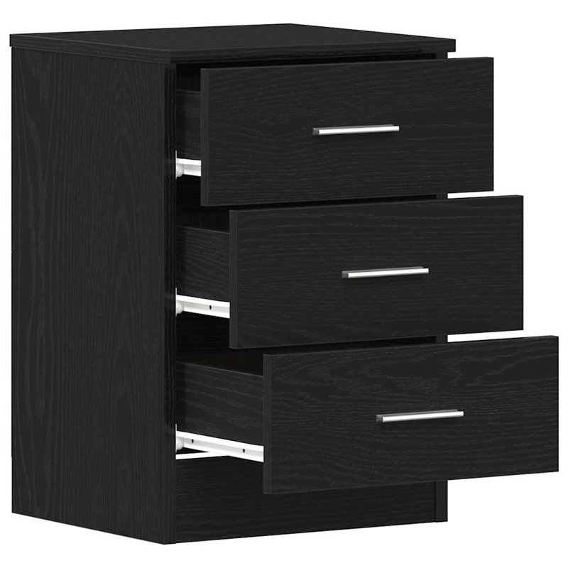 38cm W Manufactured Wood Bedside Table