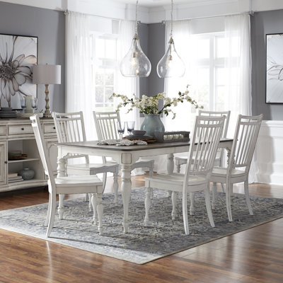 Colchester 7 Piece Rectangular Dining Table Set