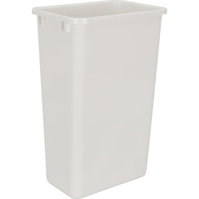 Plastic Open Kitchen Trash Can