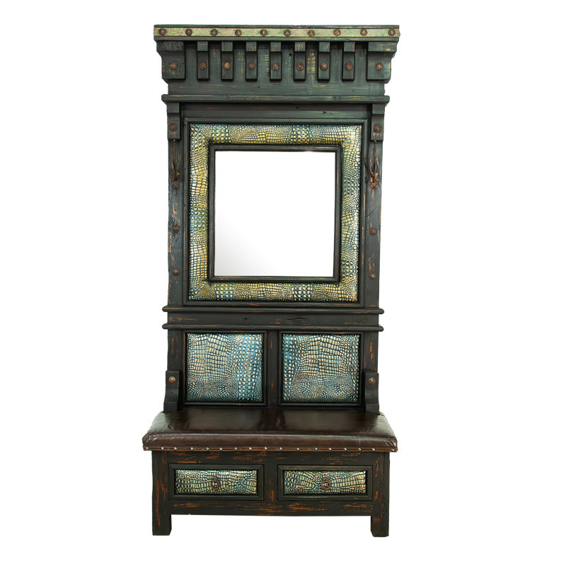 Pinto Ranch Capitel Hall Tree, Brown/Green