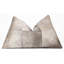 Coussins décoratifs en cuir de vache Canvello