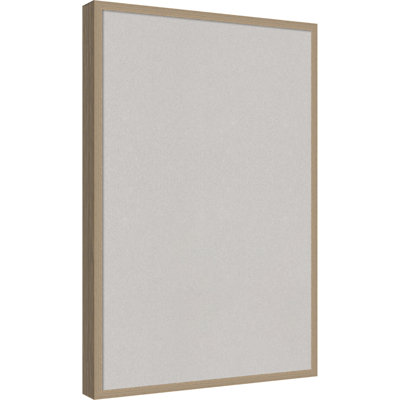 Grey Cork Board Emery Brown Framed Bulletin Board