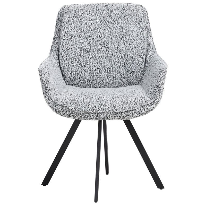 MARCELLUS 50cm H Upholstered Armchair in White