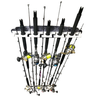 Reel Salty Saltwater 11 Rod Wall Rack