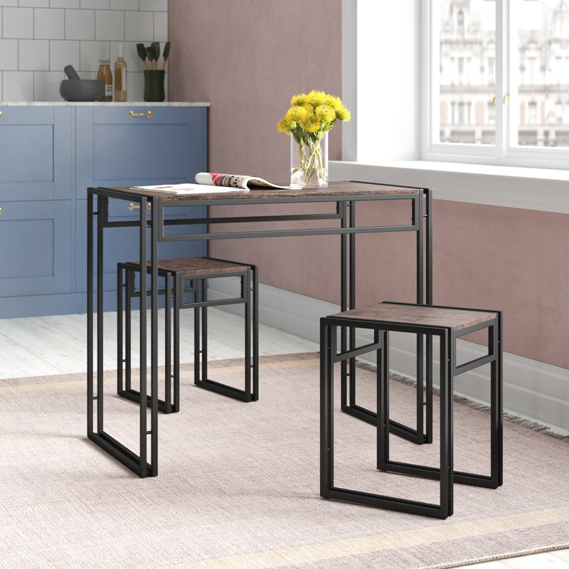 Chappelle 2 - Person Dining Set, Dark Oak