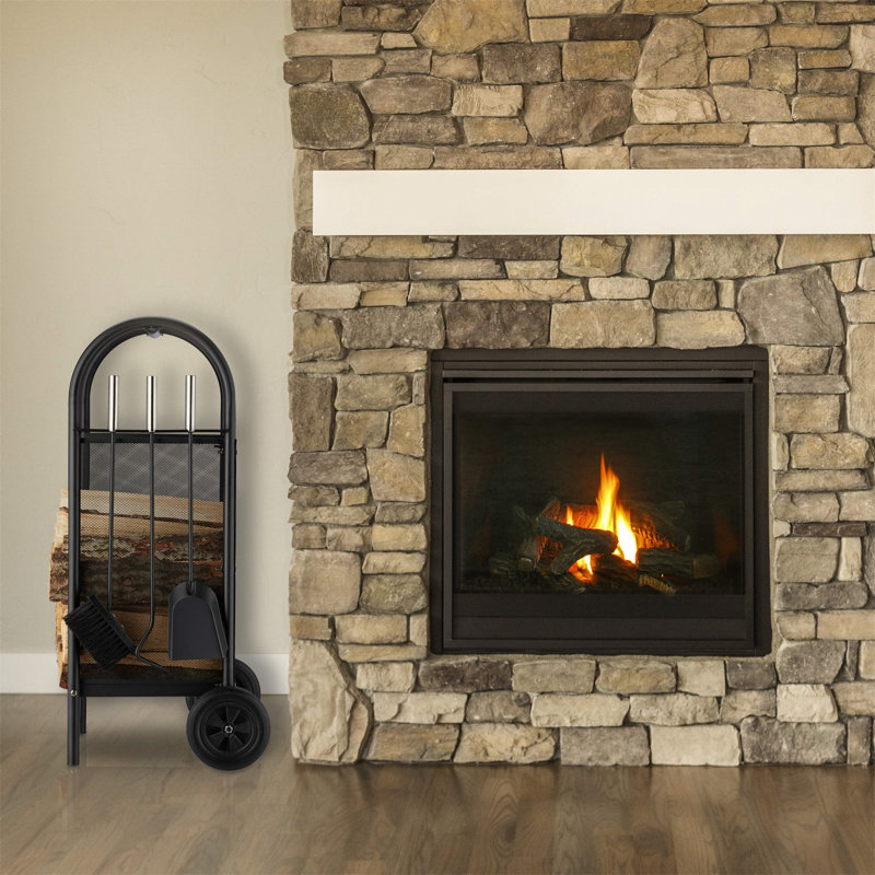 Amellie 42cm W Metal Log Rack